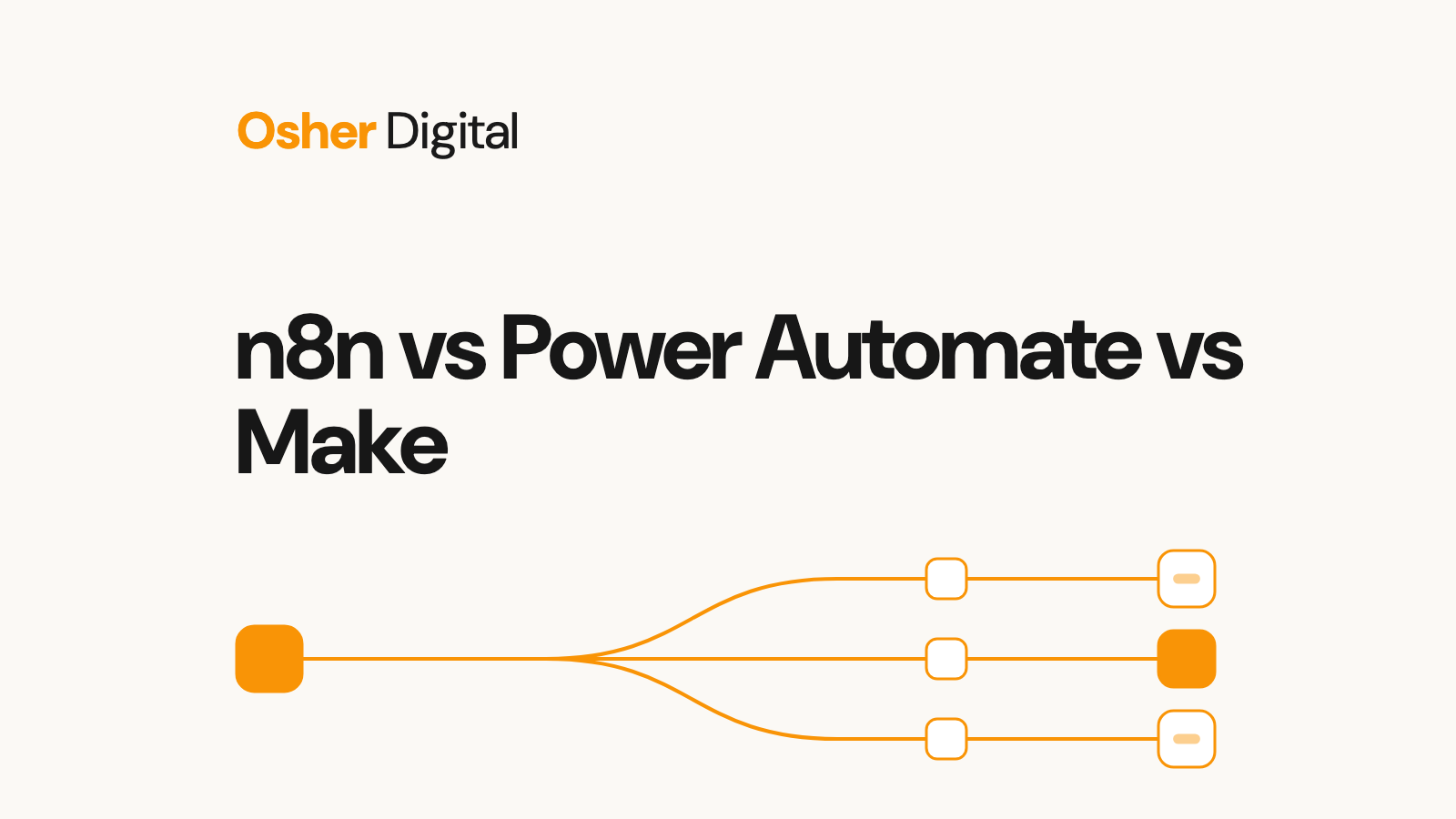 n8n vs Power Automate vs Make: Which Fits a Microsoft 365 Business?