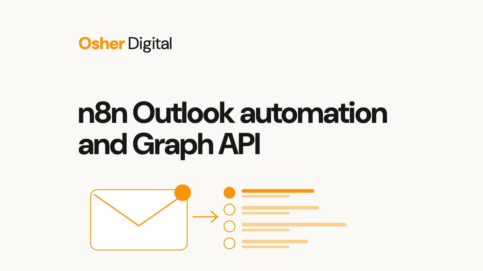 n8n Outlook Automation: Where the Node Stops and Graph Begins