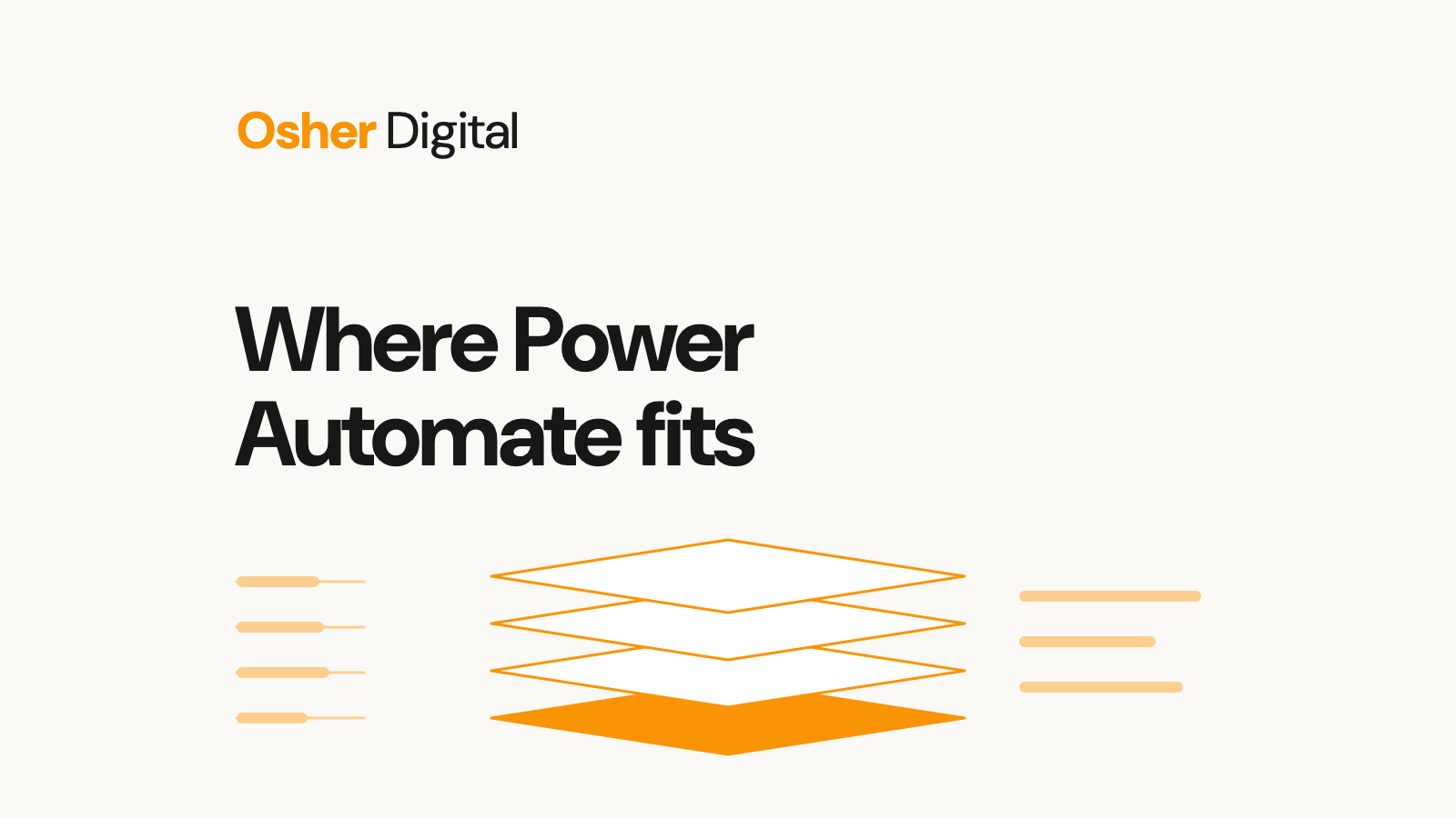 Where Power Automate fits