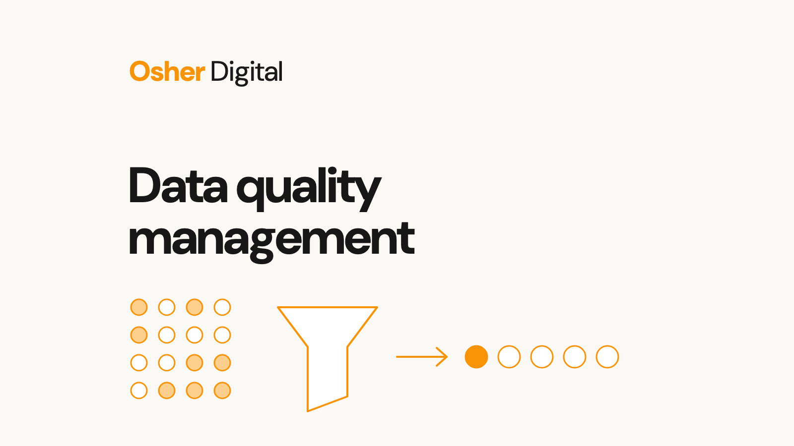 Data quality management