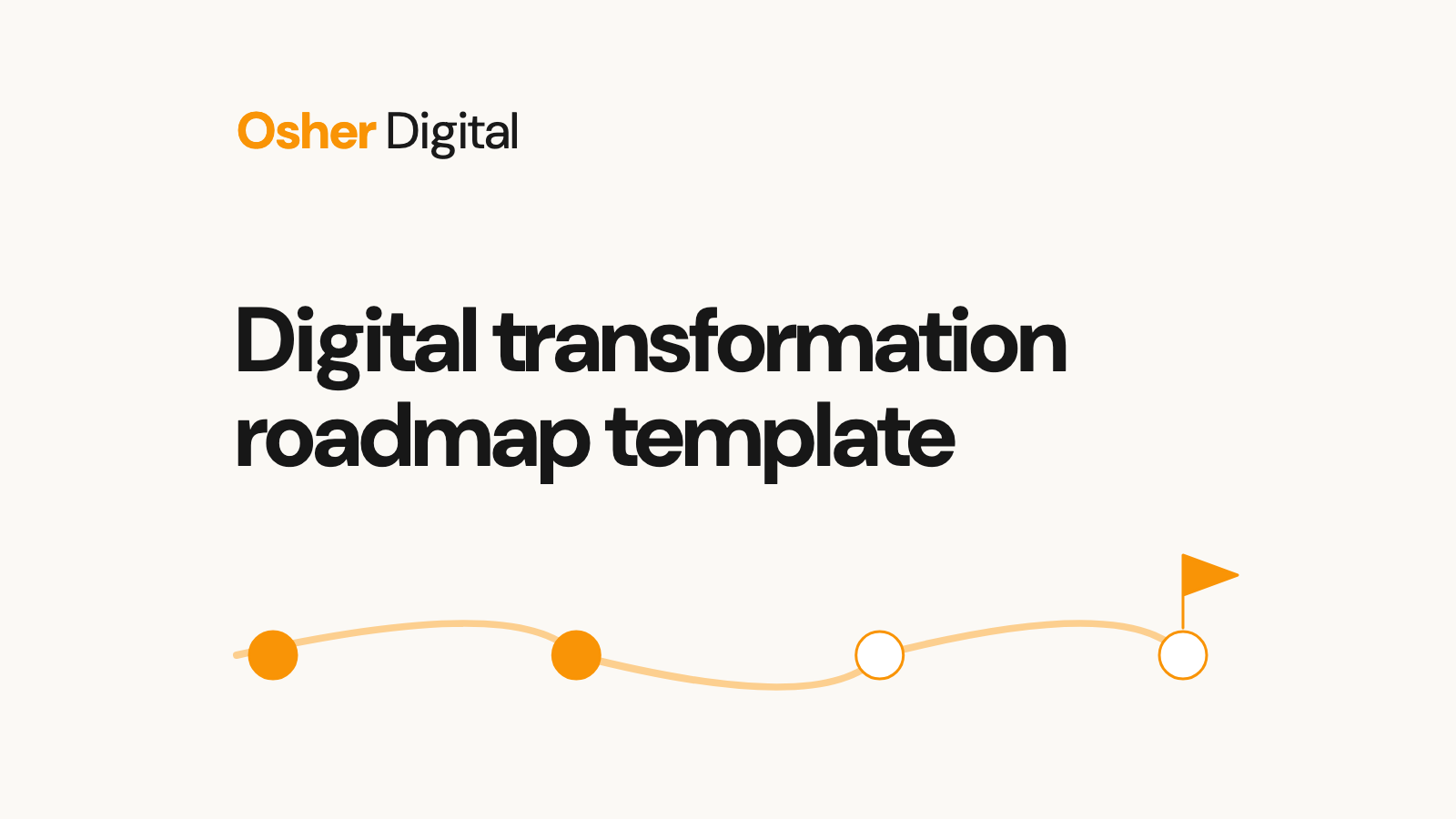 Digital transformation roadmap template