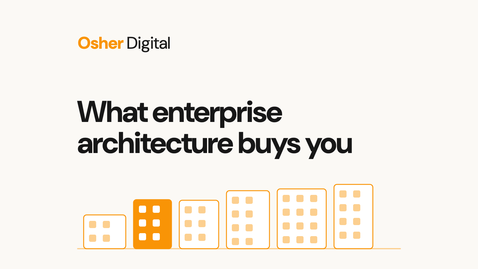 Enterprise Architecture: What It Buys You and What It Costs