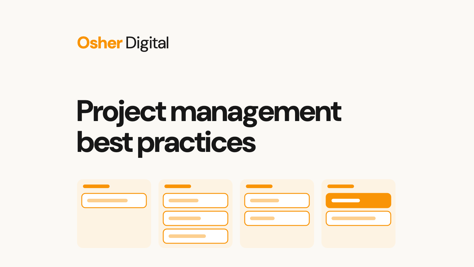 Project management best practices