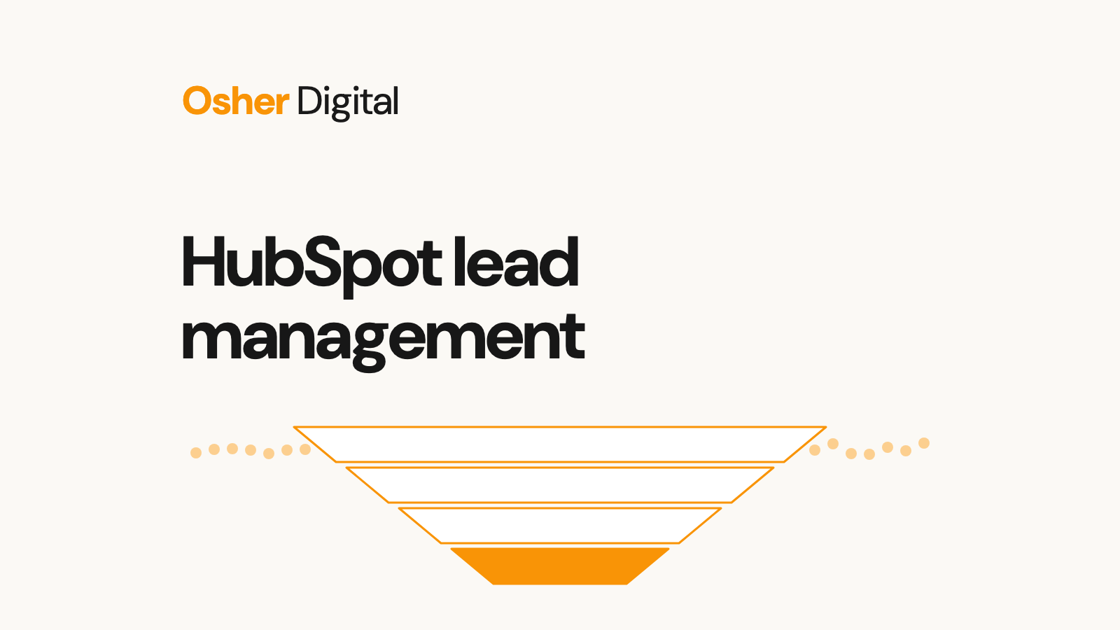 HubSpot lead management