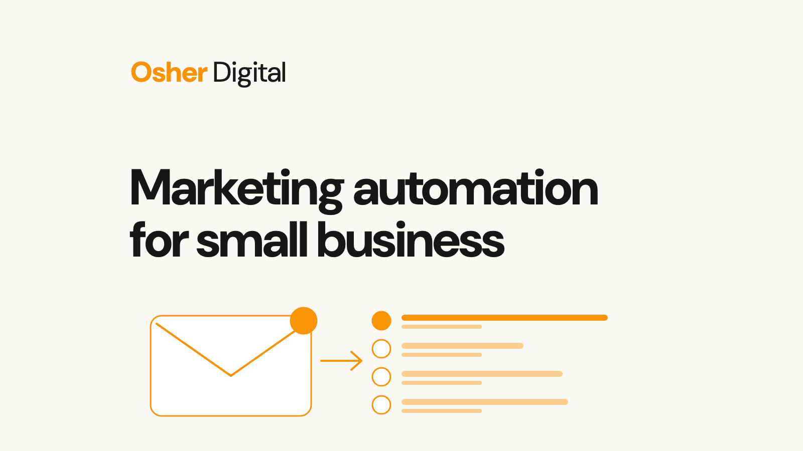 Marketing automation for small business
