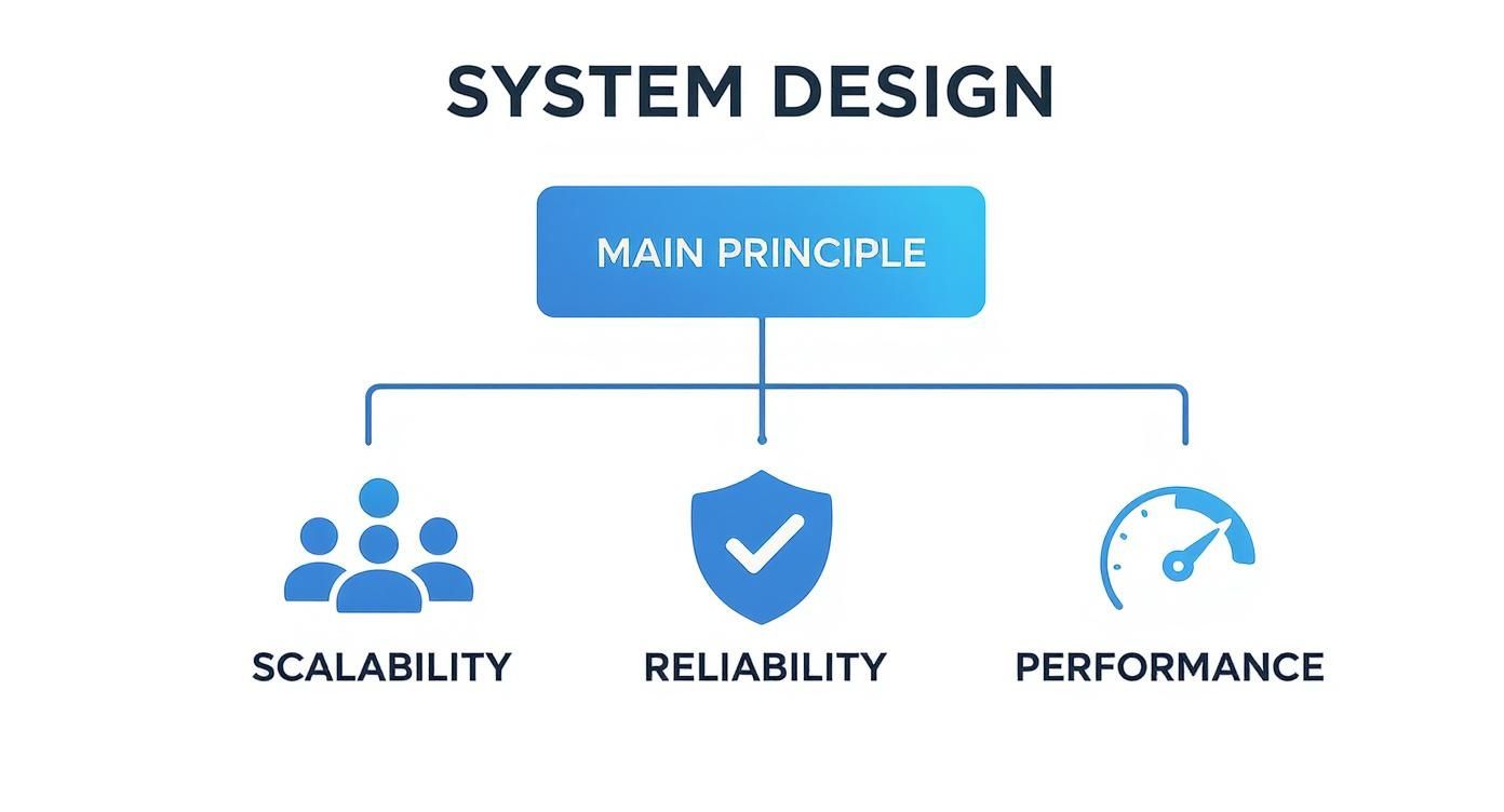 Infographic about what is system architecture