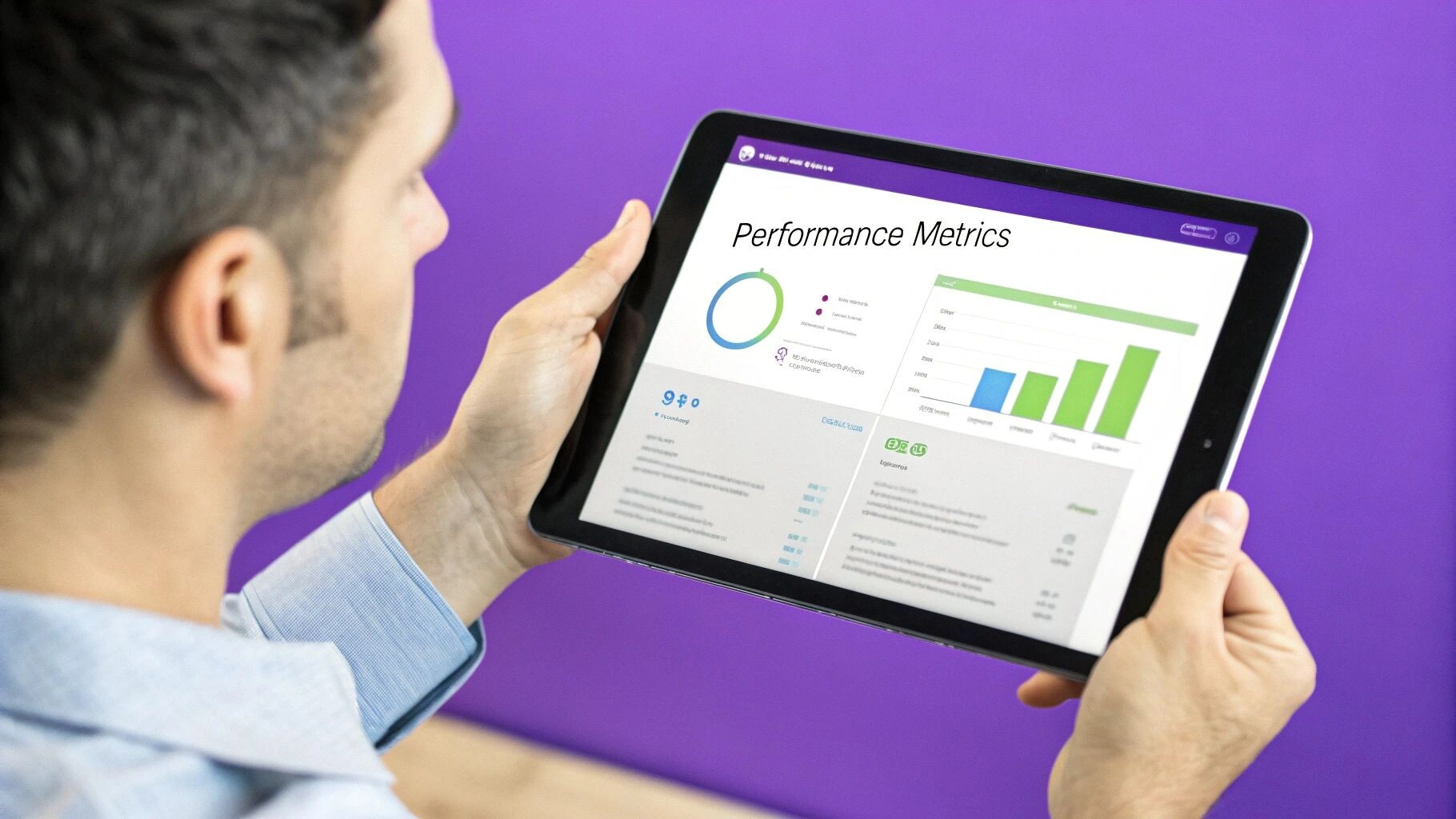 An abstract image representing the synergy between human operational processes and AI technology