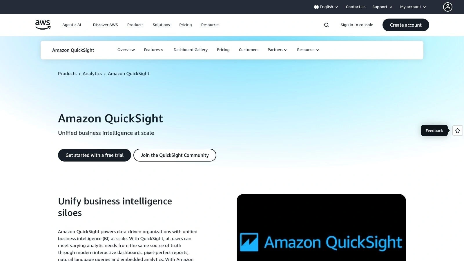 Amazon QuickSight (AWS)