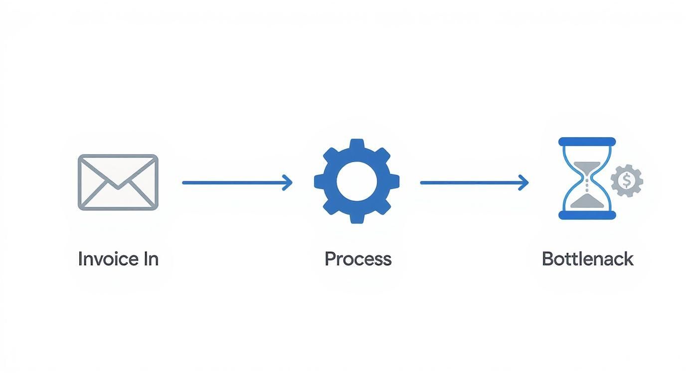 Infographic about automate accounts payable process