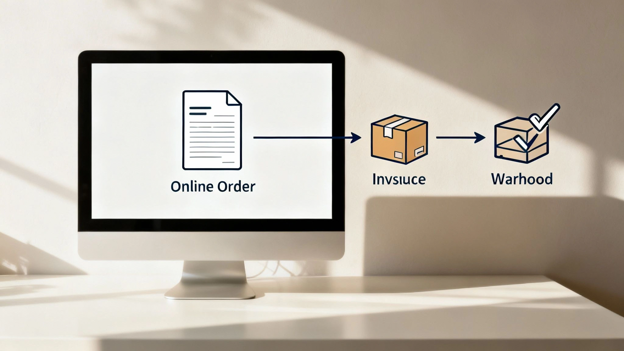 Three professionals collaborating around a table with laptops, illustrating system integration in a real-world business setting.