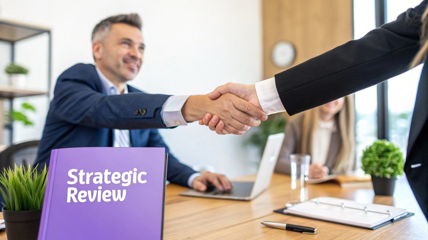 Regular Business Reviews and Relationship Management