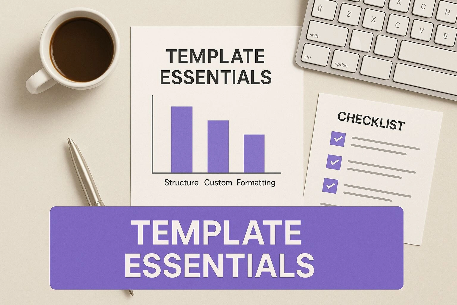 Infographic about process documentation template