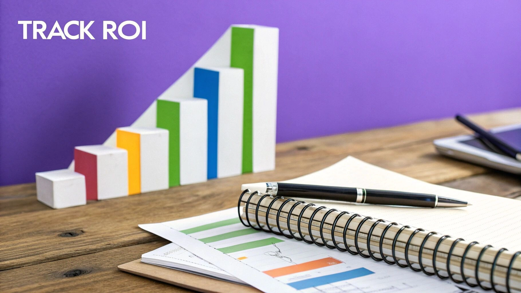 People working together with technology