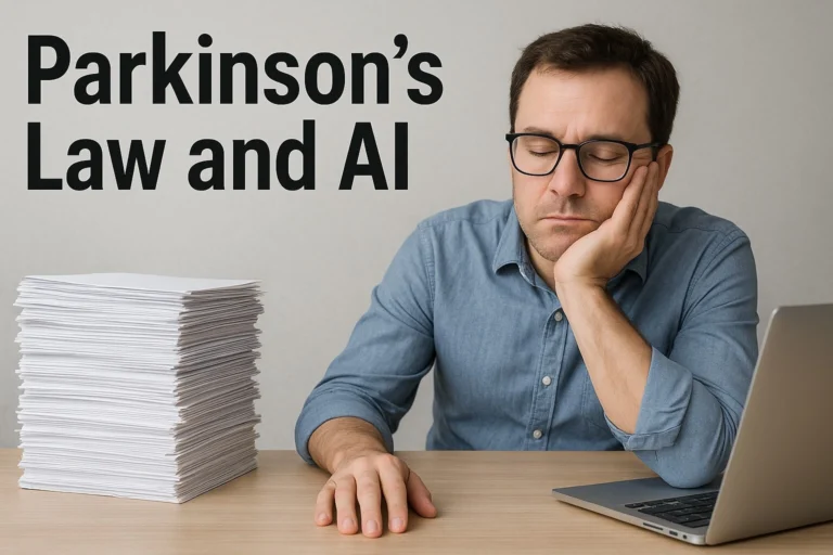 How Parkinson’s Law Explains Why You’re Drowning in Work (And How AI Fixes It)